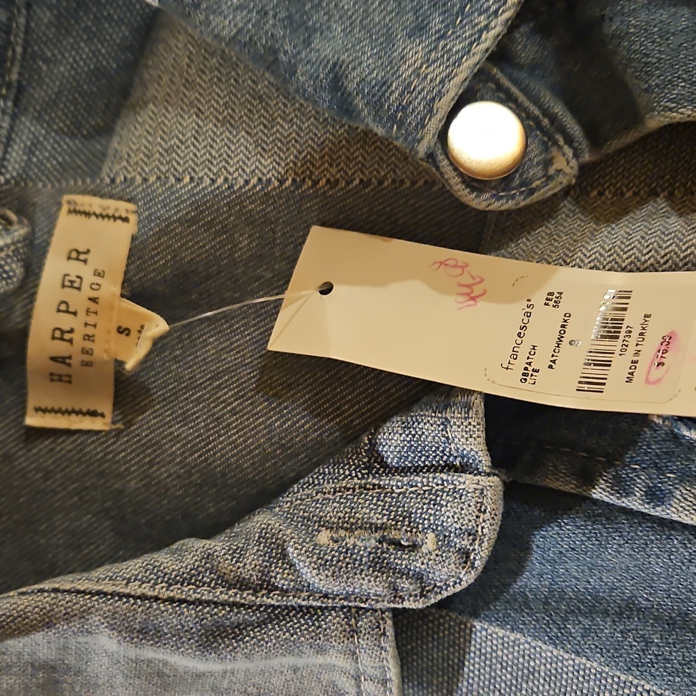 Patchwork Denim Jacket - Picture 3 of 3